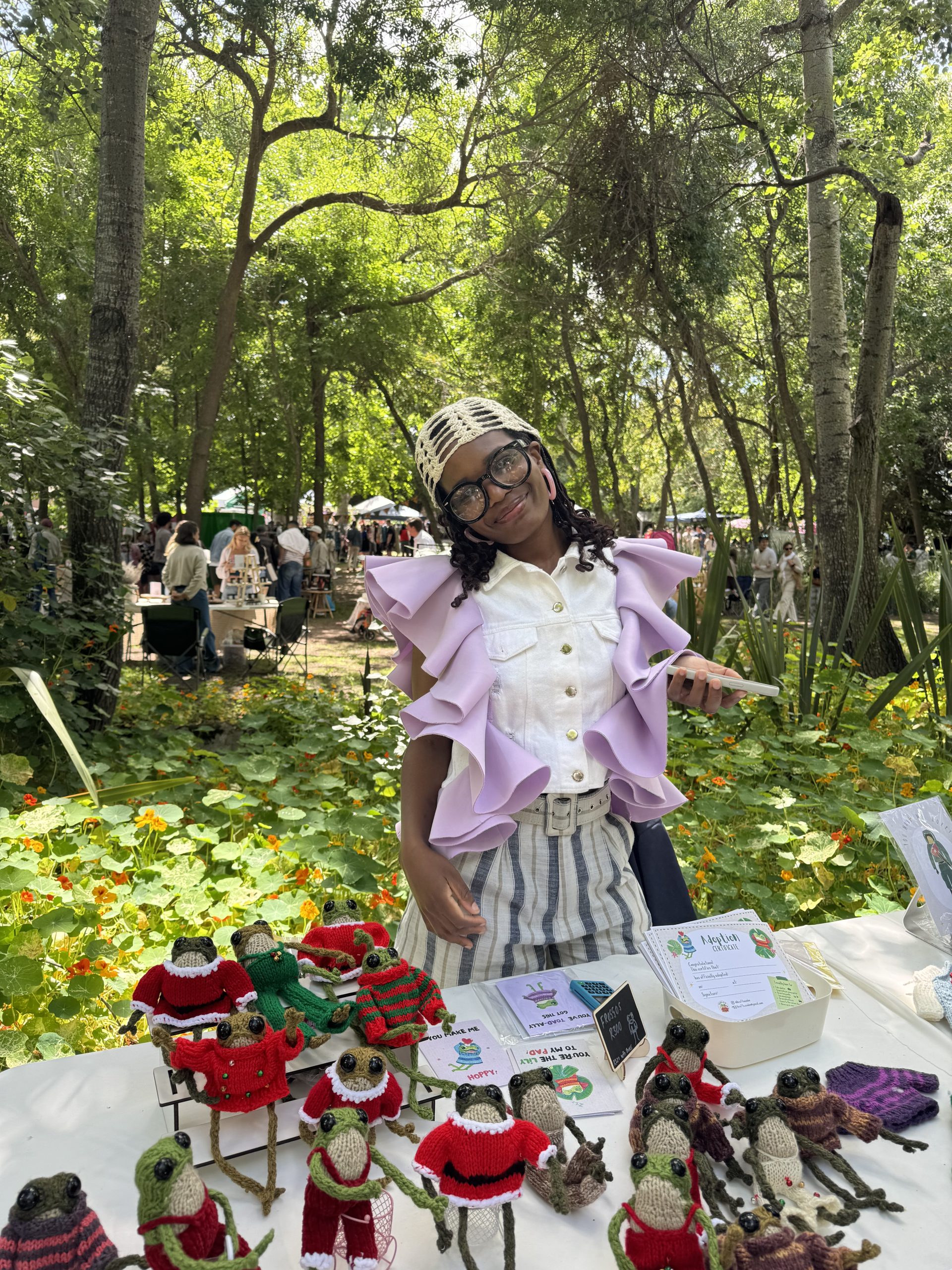 A maker and trader at Kindred Market